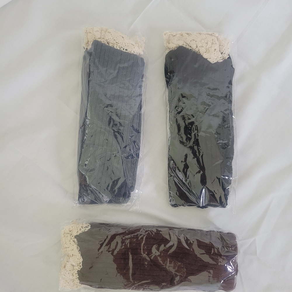 Knit boot socks - Picture 2 of 5